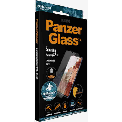 PanzerGlass Samsung Galaxy S21 Plus Black CF Super+ Glass