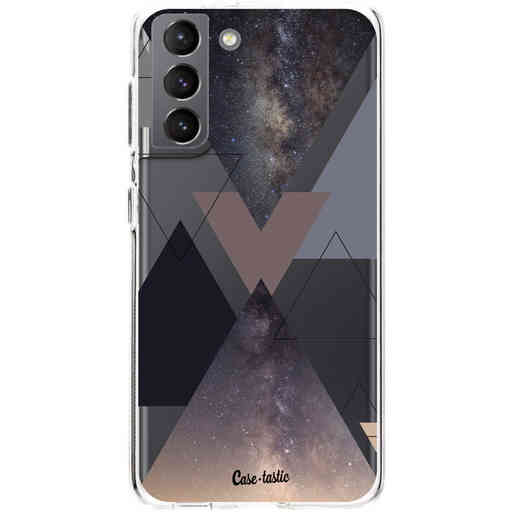 Casetastic Softcover Samsung Galaxy S21 - Galaxy Triangles
