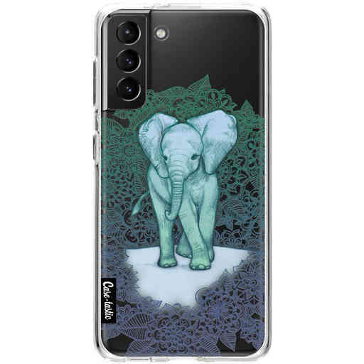 Casetastic Softcover Samsung Galaxy S21 Plus - Emerald Elephant