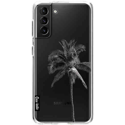 Casetastic Softcover Samsung Galaxy S21 Plus - Palm Tree Transparent