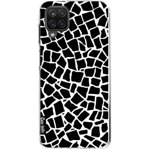 Casetastic Softcover Samsung Galaxy A12 - British Mosaic Black