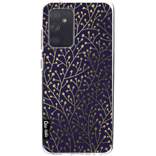 Casetastic Softcover Samsung Galaxy A52 - Berry Branches Navy Gold