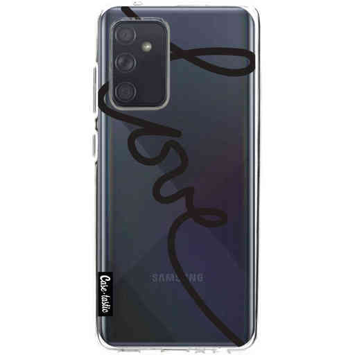 Casetastic Softcover Samsung Galaxy A52 - Written Love Black