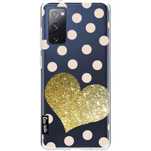 Casetastic Softcover Samsung Galaxy S20 FE - Glitter Heart