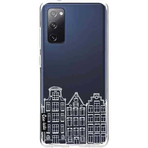 Casetastic Softcover Samsung Galaxy S20 FE - Amsterdam Canal Houses White