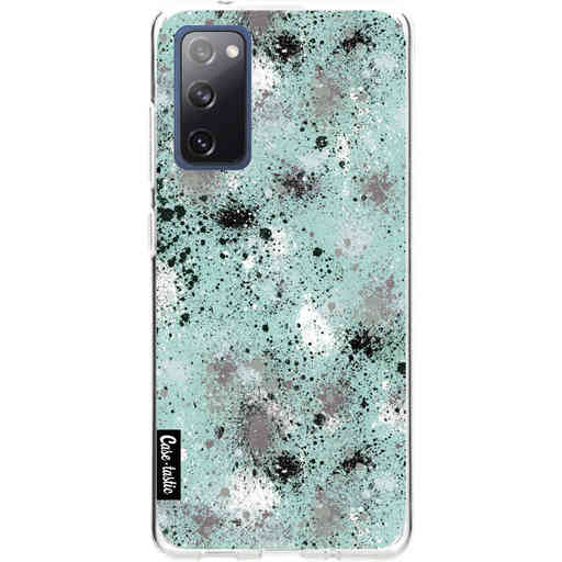 Casetastic Softcover Samsung Galaxy S20 FE - Paint Splatter Aqua