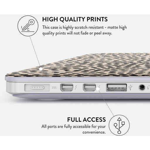 Burga Hard Case Apple Macbook Pro 13 inch (2020) Almond Latte