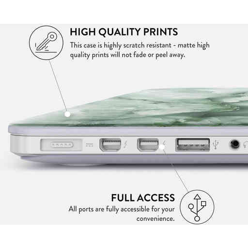 Burga Hard Case Apple Macbook Air 13 inch (2020) Pistachio Cheesecake