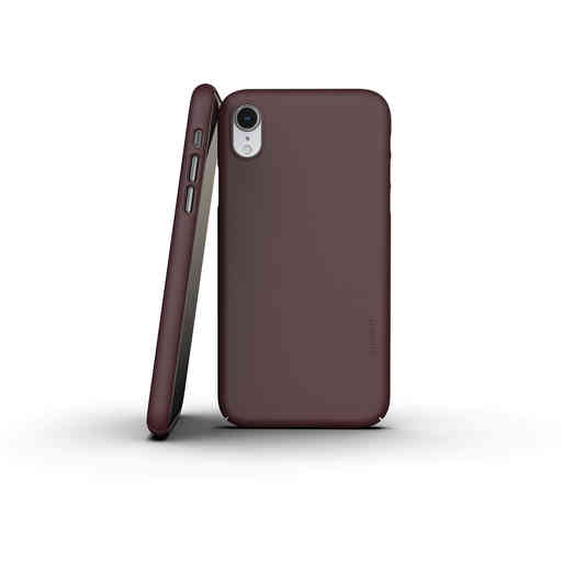 Nudient Thin Precise Case Apple iPhone XR V3 Sangria Red