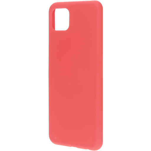 Casetastic Silicone Cover Samsung Galaxy A22 5G (2021) Scarlet Red