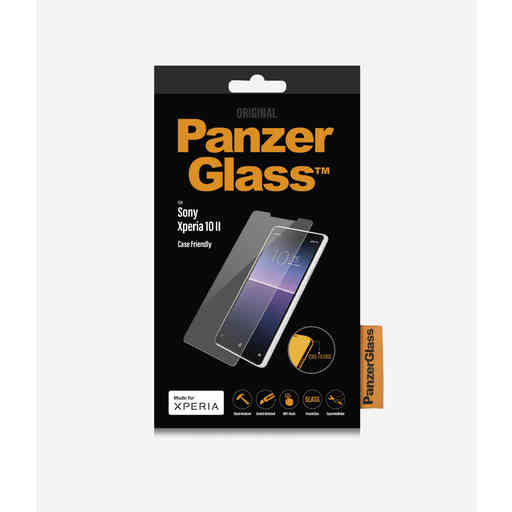 PanzerGlass Sony Xperia 10 II Black CF Super+ Glass