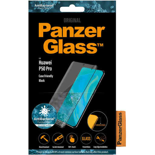 PanzerGlass Huawei P50 Pro Black CF Super+ Glass AB