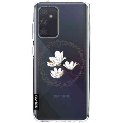 Casetastic Softcover Samsung Galaxy A52 - Line Art Flower
