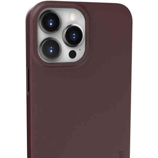 Nudient Thin Precise Case Apple iPhone 13 Pro Max V3 Sangria Red