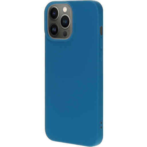 Casetastic Silicone Cover Apple iPhone 13 Pro Max Blueberry Blue