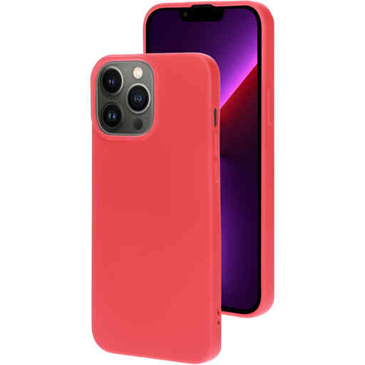 Casetastic Silicone Cover Apple iPhone 13 Pro Max Scarlet Red