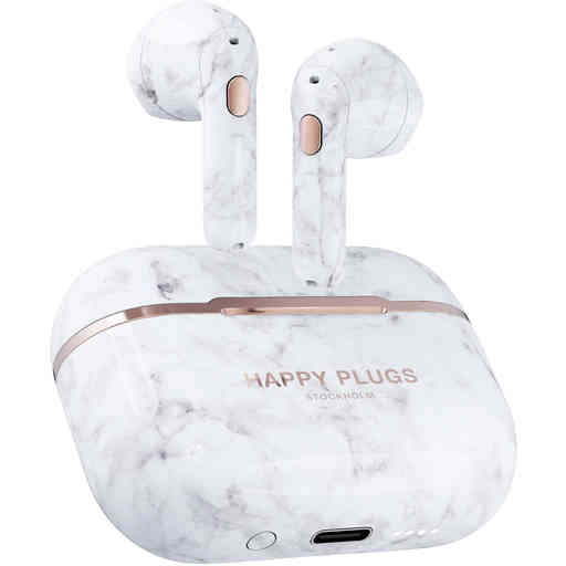 Happy Plugs Air 1 - Hope White Marble