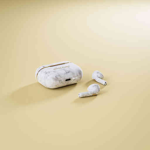 Happy Plugs Air 1 - Hope White Marble
