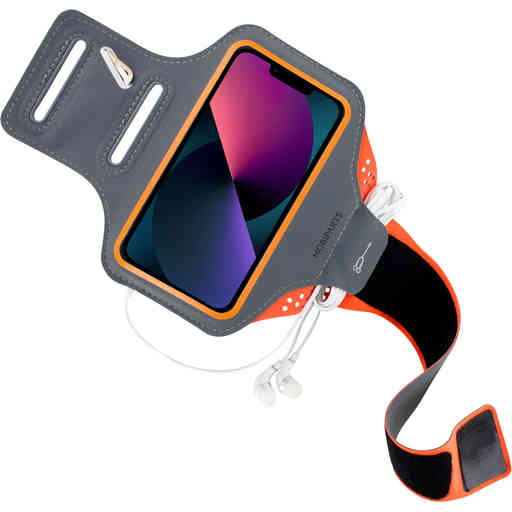 Casetastic Comfort Fit Sport Armband Apple iPhone 13 Neon Orange