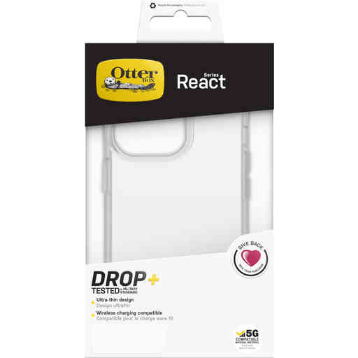 OtterBox React Case Apple iPhone 13 Pro Clear