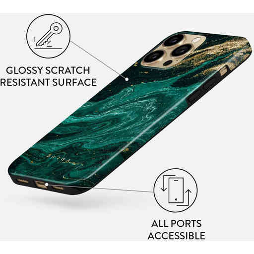 Burga Tough Case Apple iPhone 13 Pro - Emerald Pool