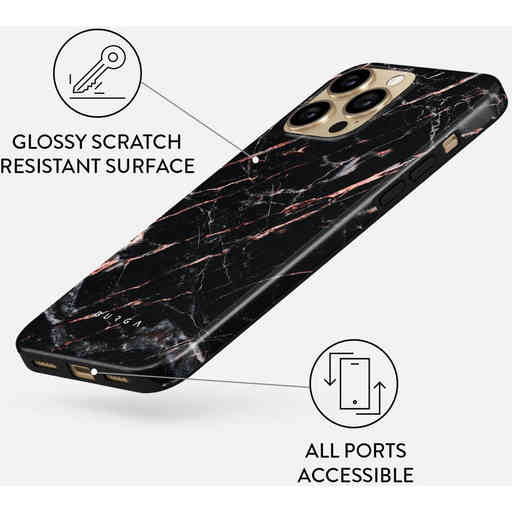 Burga Tough Case Apple iPhone 13 Pro Rose Gold Marble