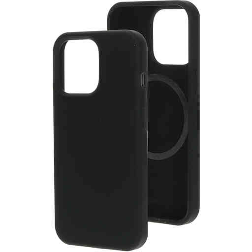 Casetastic Silicone Cover Apple iPhone 13 Pro  Black (Magsafe Compatible)