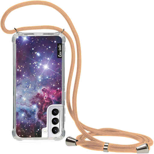 Casetastic Lanyard Case Samsung Galaxy S21 Nude Cord - Nebula Galaxy