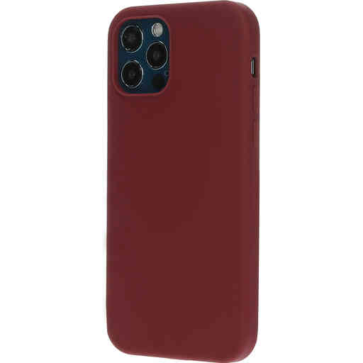 Casetastic Silicone Cover Apple iPhone 12/12 Pro Plum Red