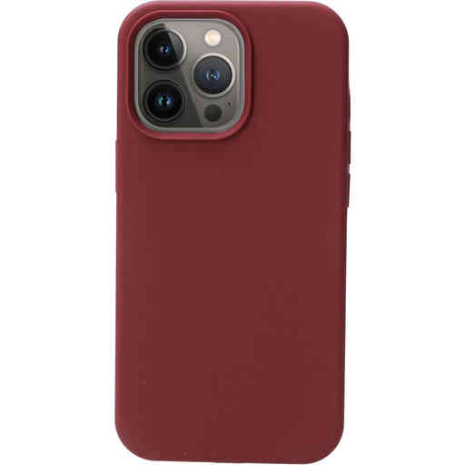 Casetastic Silicone Cover Apple iPhone 13 Pro Plum Red