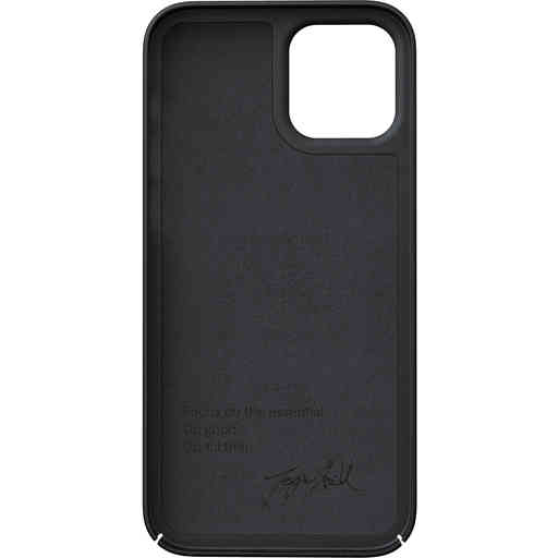 Nudient Thin Precise Case Apple iPhone 12/12 Pro V3 Ink Black - MS