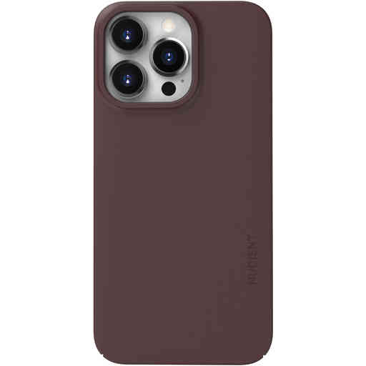 Nudient Thin Precise Case Apple iPhone 13 Pro V3 Sangria Red - MS