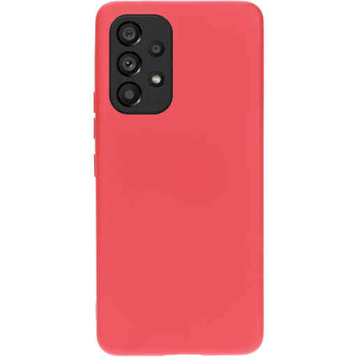 Casetastic Silicone Cover Samsung Galaxy A53 (2022) Scarlet Red