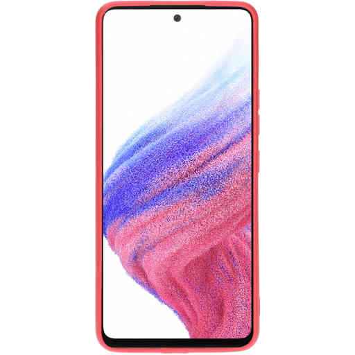 Casetastic Silicone Cover Samsung Galaxy A53 (2022) Scarlet Red