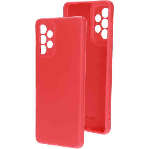 Casetastic Silicone Cover Samsung Galaxy A73 (2022) Scarlet Red