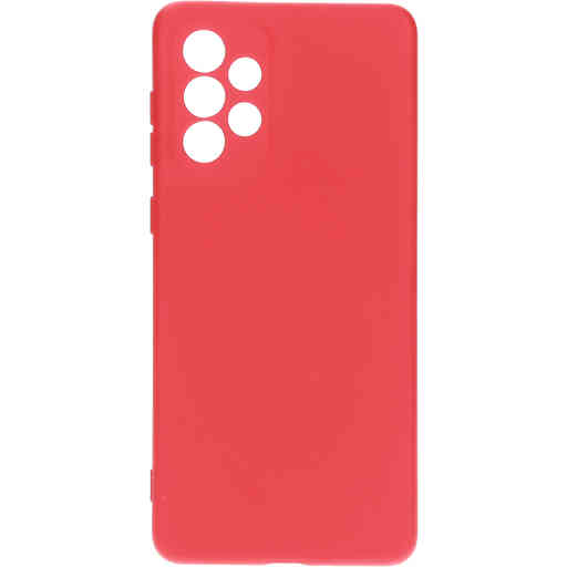 Casetastic Silicone Cover Samsung Galaxy A73 (2022) Scarlet Red