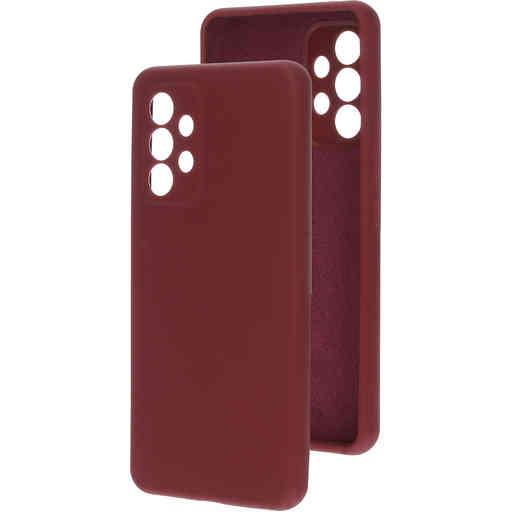 Casetastic Silicone Cover Samsung Galaxy A53 (2022) Plum Red