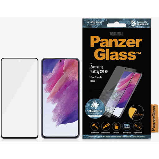 PanzerGlass Samsung Galaxy S21 FE (2022) Black CF Super+ Glass