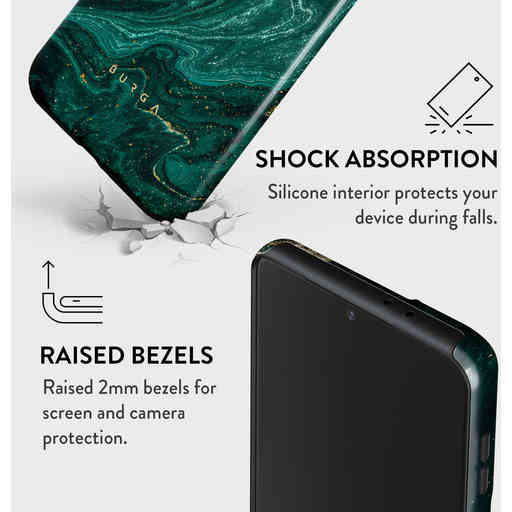 Burga Tough Case Samsung Galaxy S22 Plus Emerald Pool
