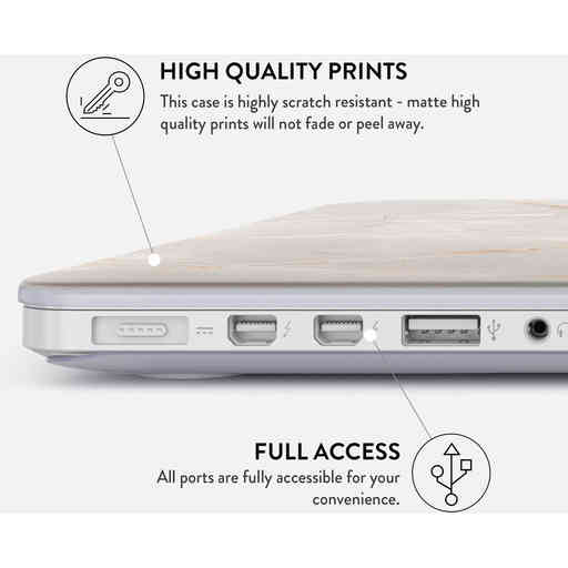 Burga Hard Case Apple Macbook Pro 16 inch (2021) - Vanilla Sand