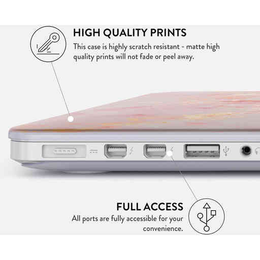 Burga Hard Case Apple Macbook Pro 16 inch (2021) Golden Coral