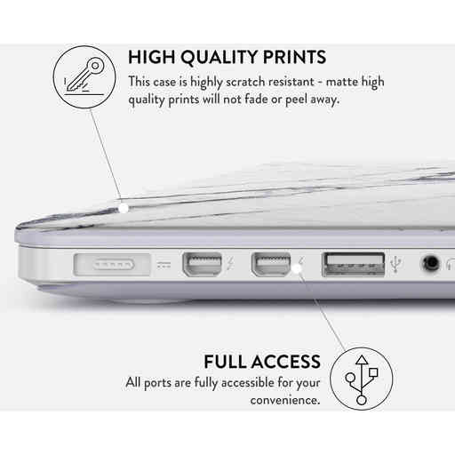 Burga Hard Case Apple Macbook Pro 14 inch (2021) Satin White