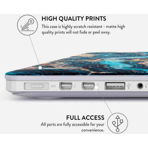 Burga Hard Case Apple Macbook Pro 14 inch (2021) - Mystic River