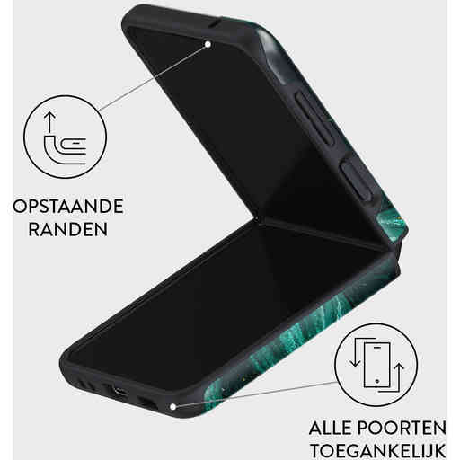 Burga Tough Case Samsung Galaxy Z Flip 3 - Emerald Pool