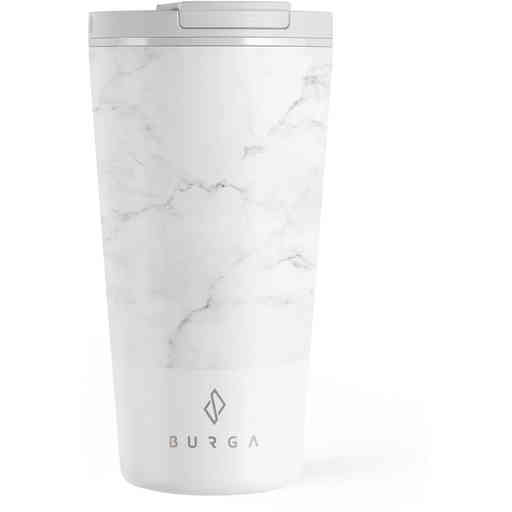 Burga Coffee Mug - White Marble
