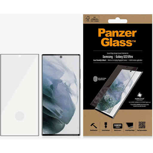 PanzerGlass Samsung Galaxy S22 Ultra CF Super+ Glass AB