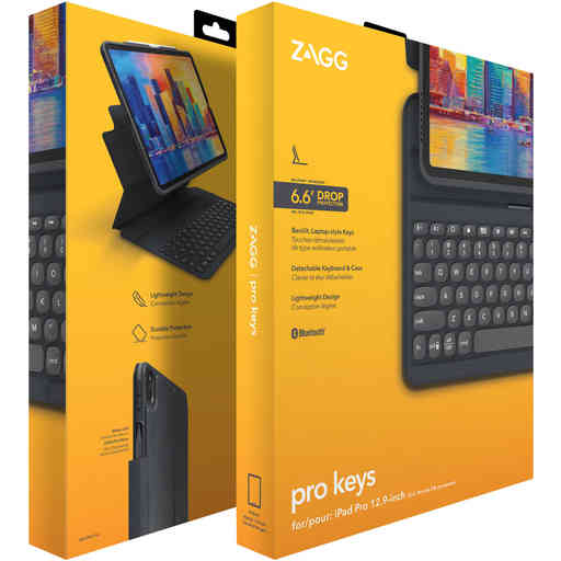 ZAGG Keyboard Pro Keys Apple iPad Pro 12.9 (2021/2022) Black