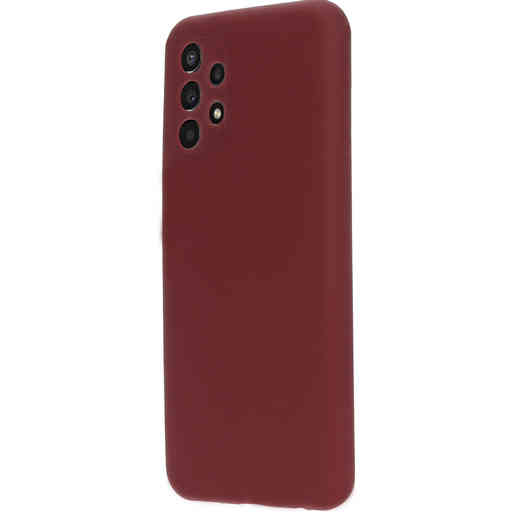Casetastic Silicone Cover Samsung Galaxy A13 4G (2022) Plum Red