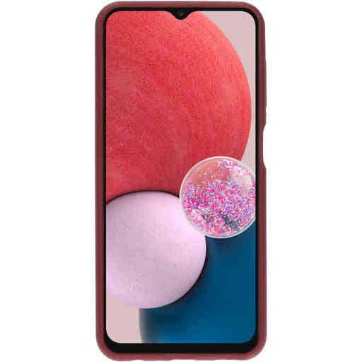 Casetastic Silicone Cover Samsung Galaxy A13 4G (2022) Plum Red