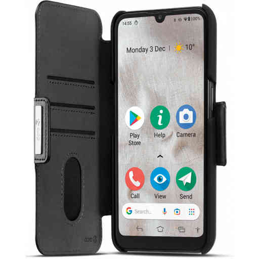 Doro 8100/8200 Wallet Case Black